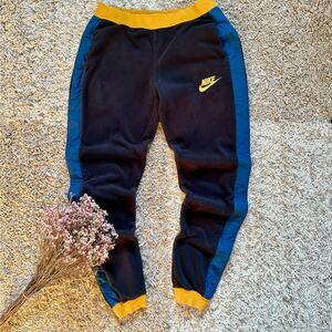 Nike Black Sportswear Polar Fleece Pants CJ4934-010 Logo Swoosh Women’s Size S